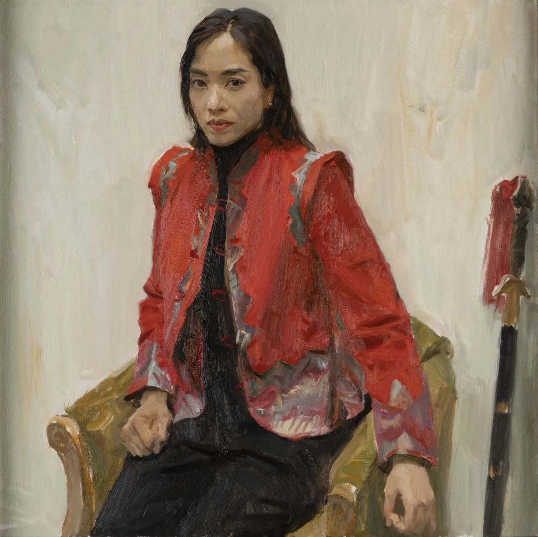 宋韵·1》100×100cm李文东《歌》80×100cm丁志良《春江水暖》130