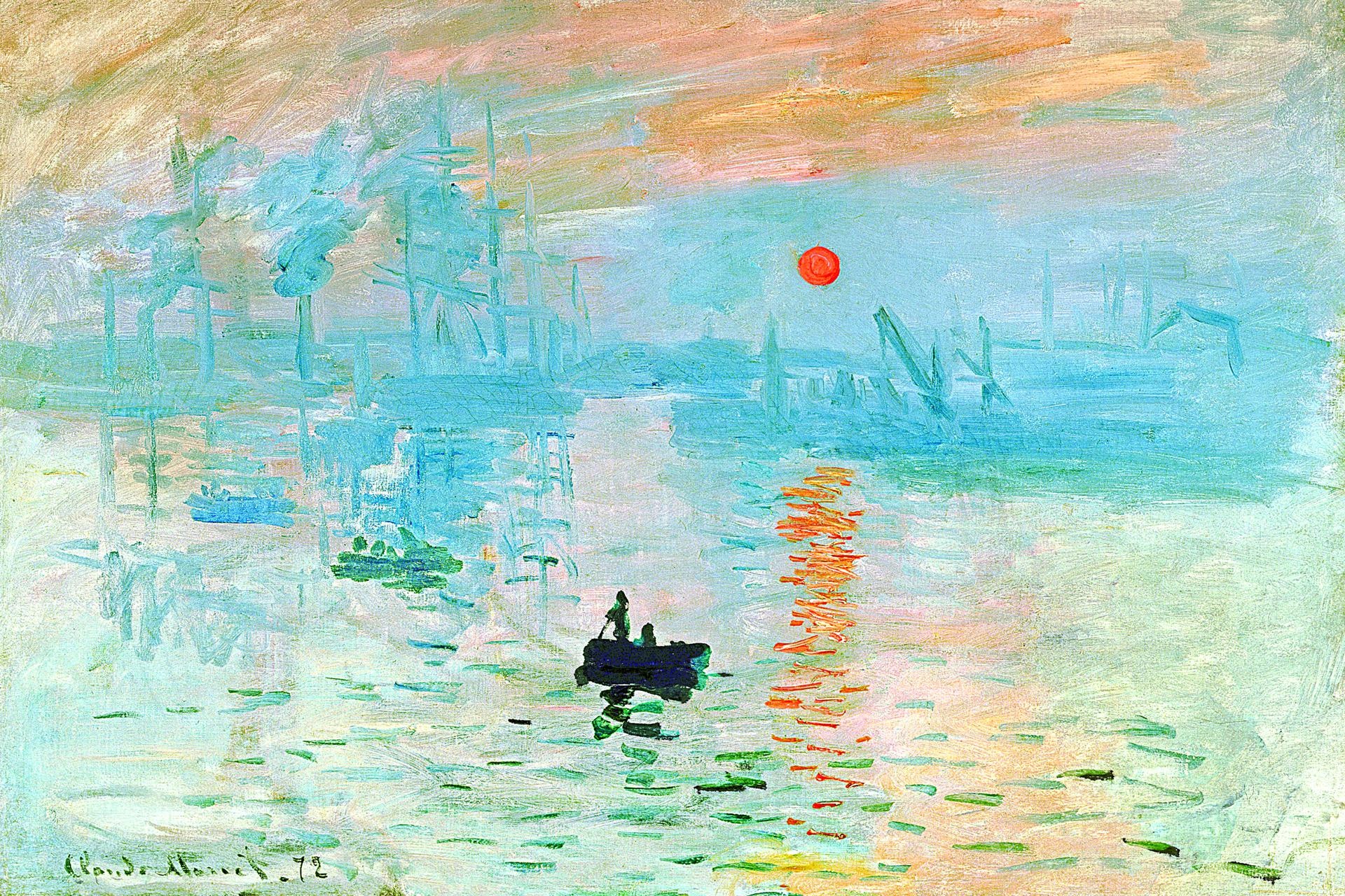 色彩要进步,得学习印象派对色彩的掌控能力,了解印象画派