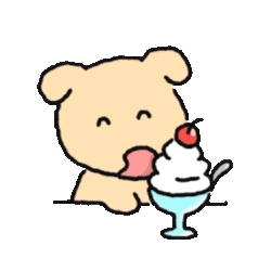 line表情包丨可爱棕色小狗表情包