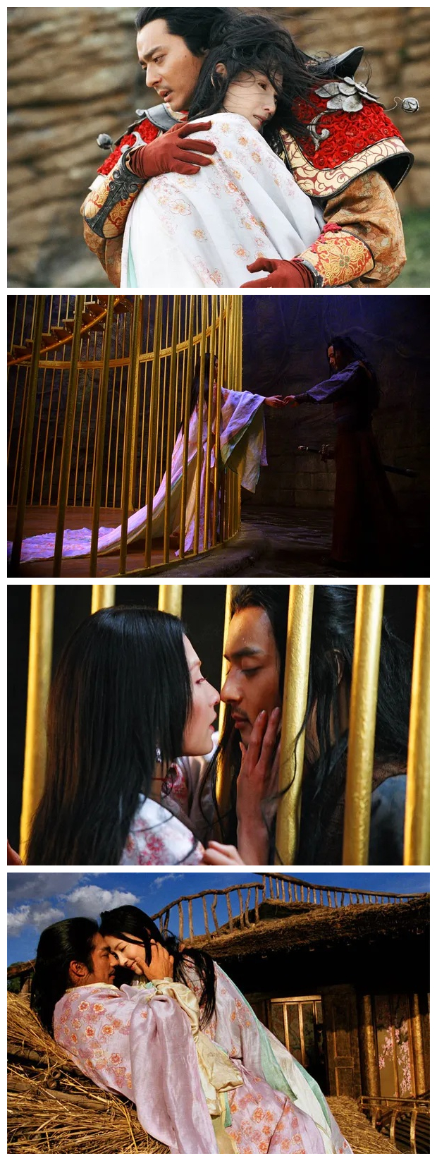 "考古"谢霆锋张柏芝主演电影《无极》,清纯玉女vs病娇霸总太撩