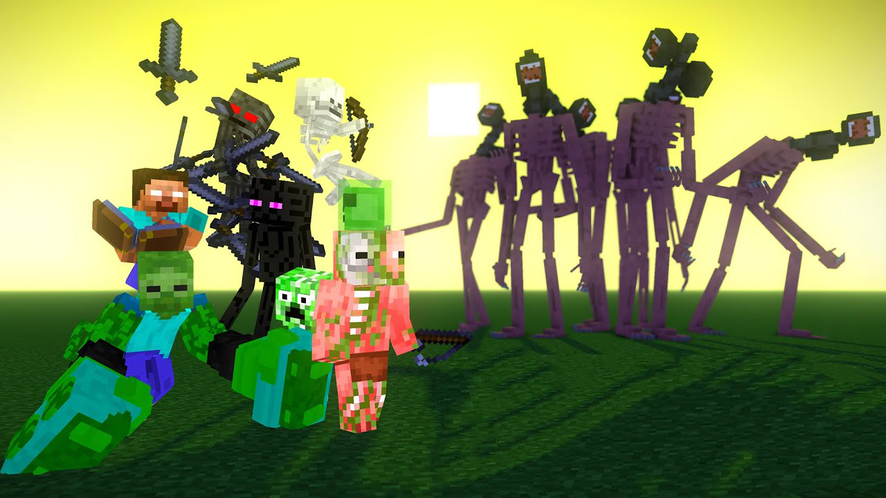 我的世界汽笛人美图