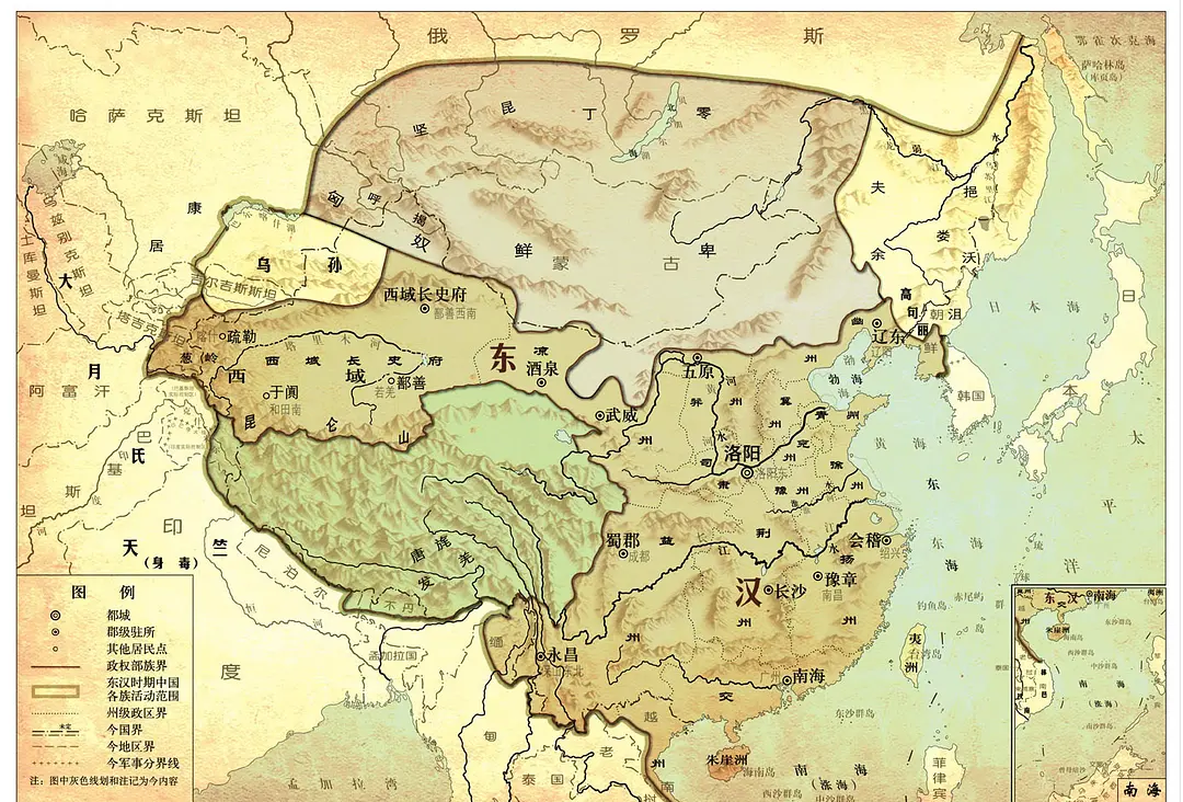 中国各朝代高清地图集,一览历史疆域!