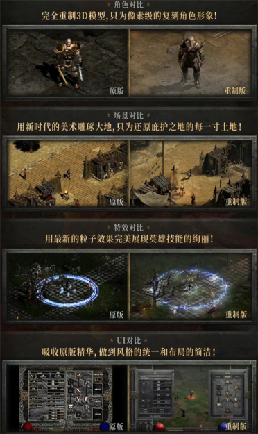 《暗黑破坏神2》重制版今日正式登录中国：支持4K 大量功能优化