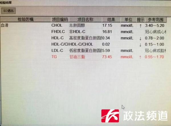 长沙男子经常吃夜宵,血管里抽出"油脂血",血脂爆表!