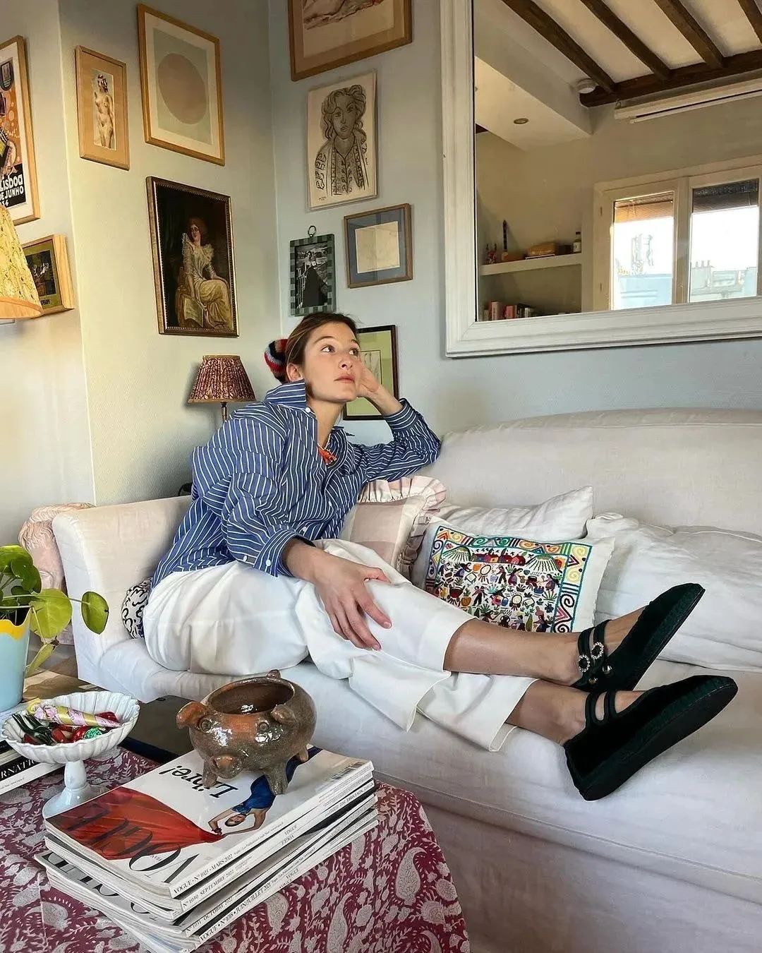 morningslow晨起慵懒风松弛感至上的法国女人很爱爱睡懒觉的你大概也