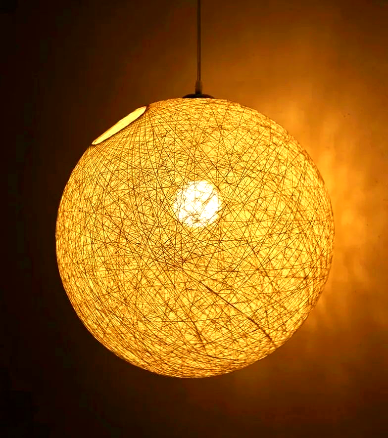 手工达人必备:麻绳灯制作详细教程