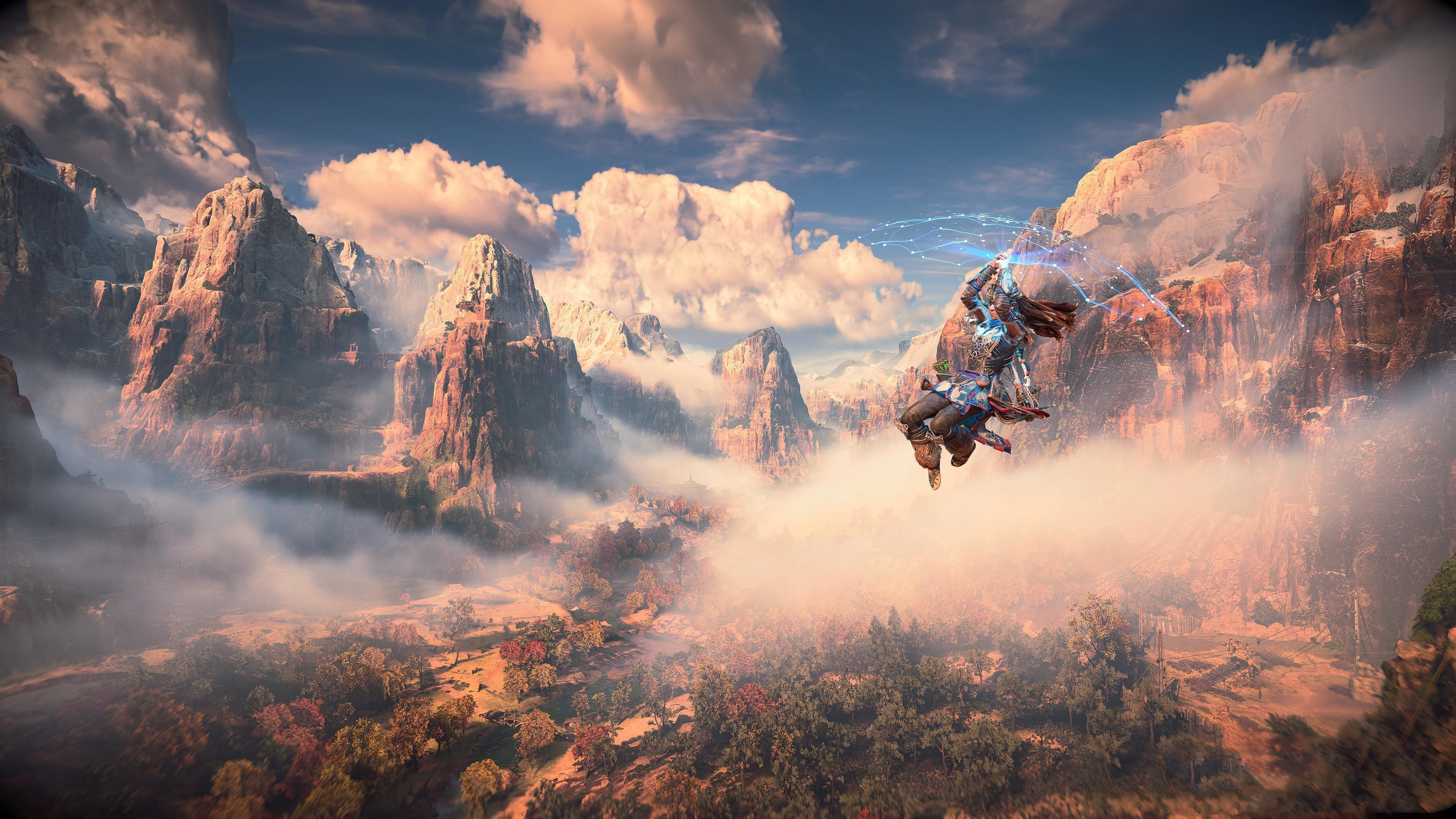 steam:传说中cg观感画质,用8张图感受一下《地平线:西之绝境》