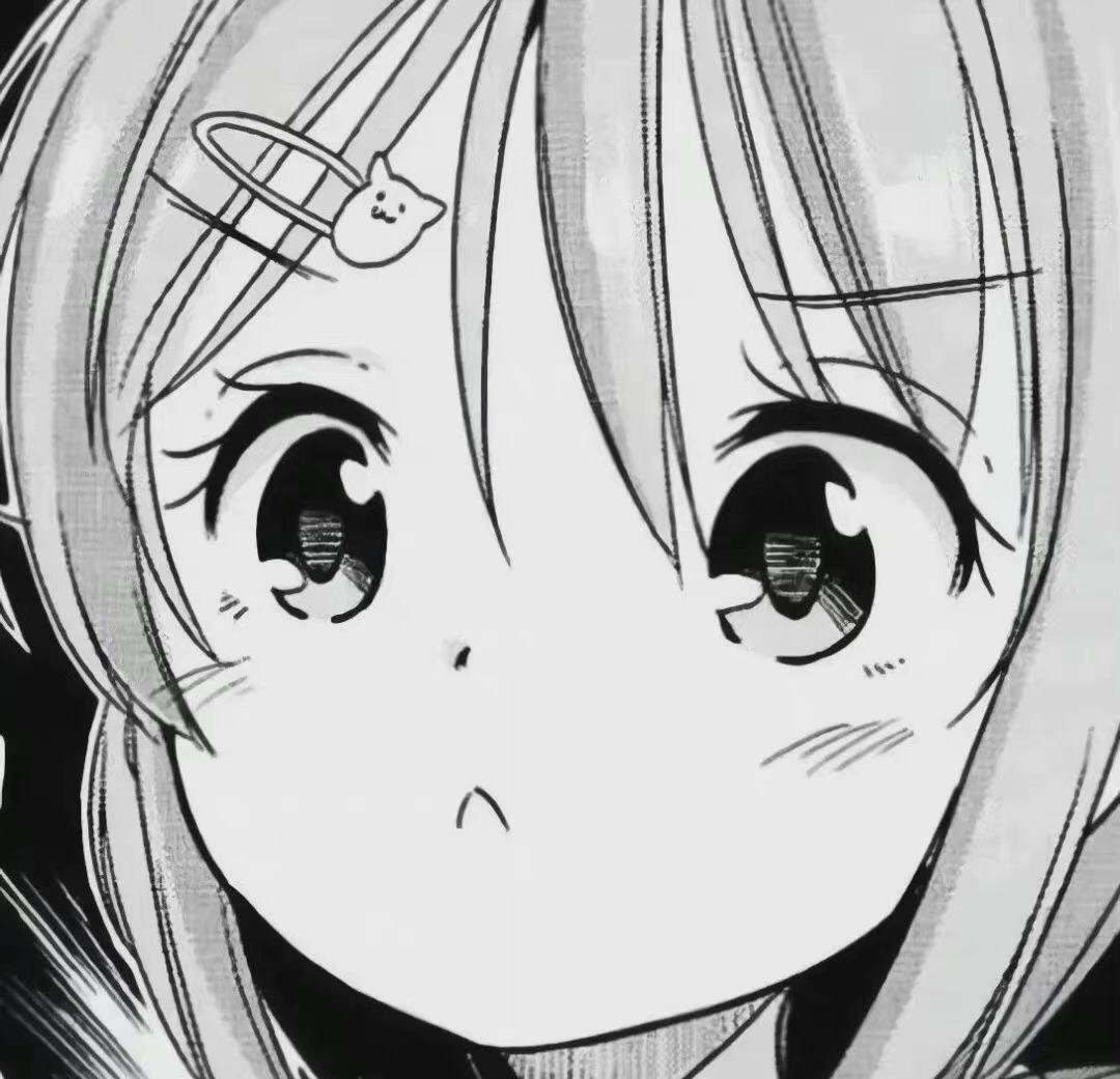 动漫头像大赏:黑白风漫头一览