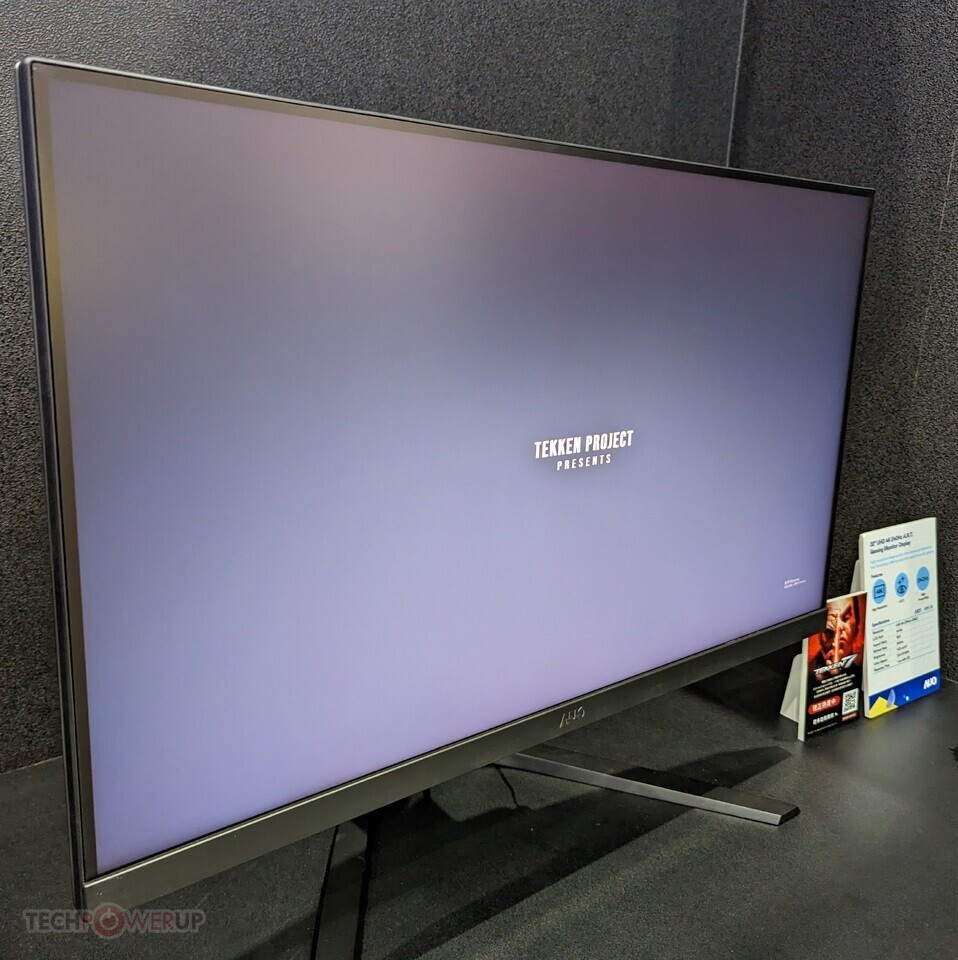 友達展示新款顯示器面板:32 英寸 4k 240hz