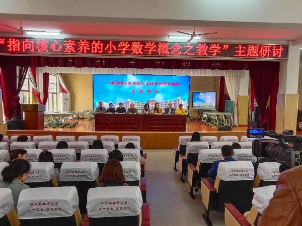 怀宁县独秀小学举办数学学科校际主题教研交流研讨活动