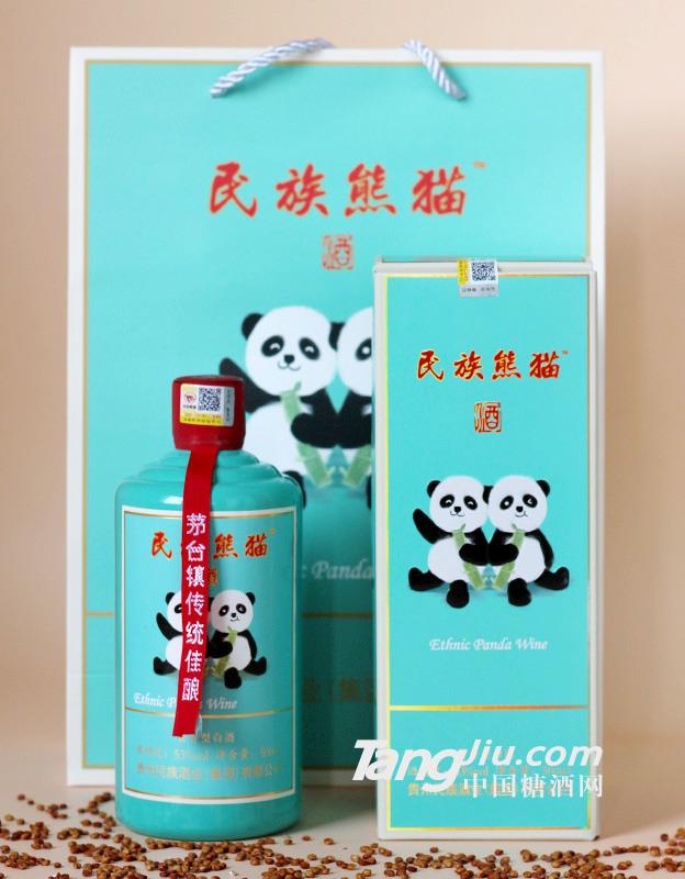 民族熊猫美酒珍藏图片