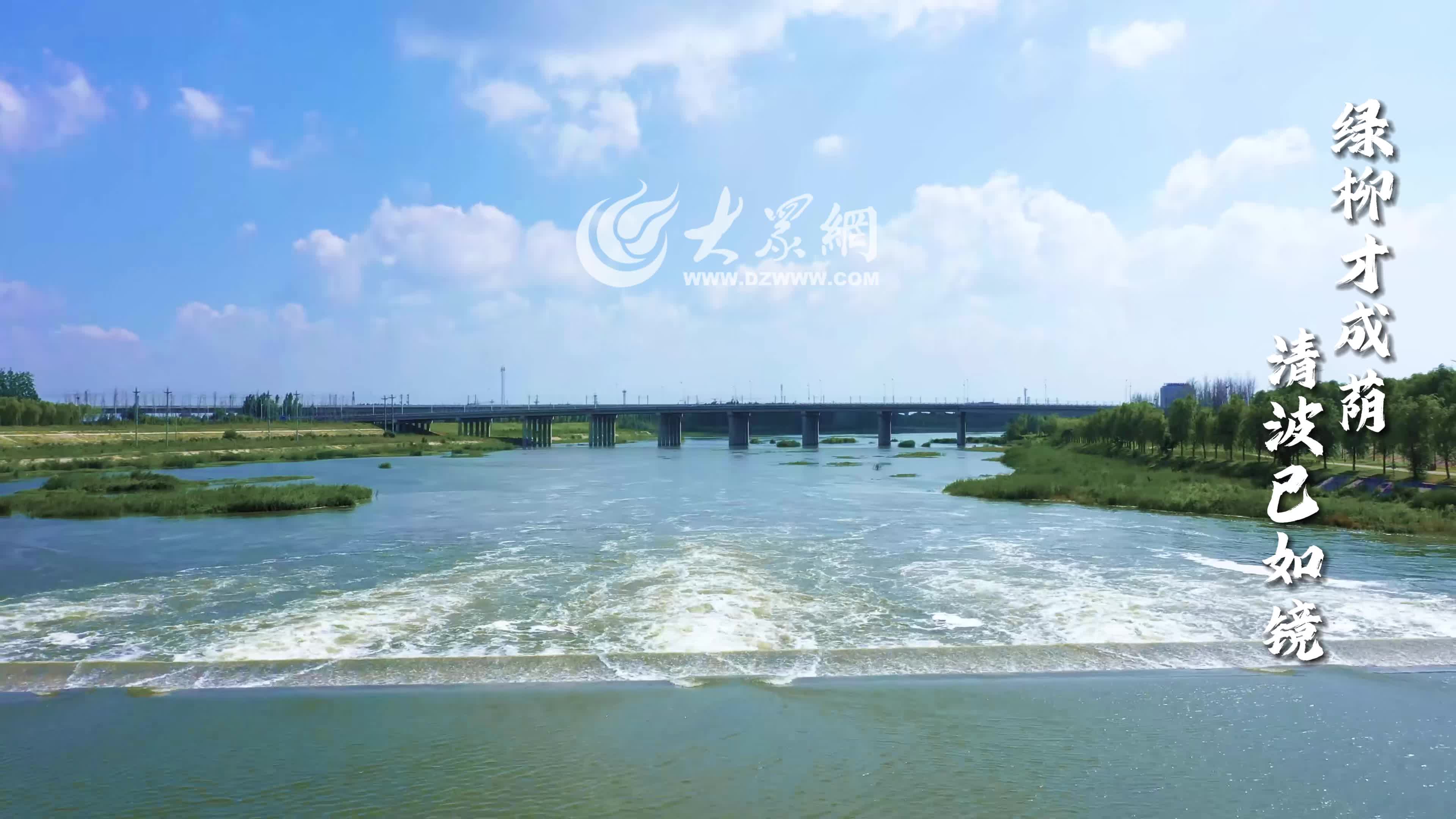 兖水诗韵丨④金口坝:绿柳才成荫 清波已如镜