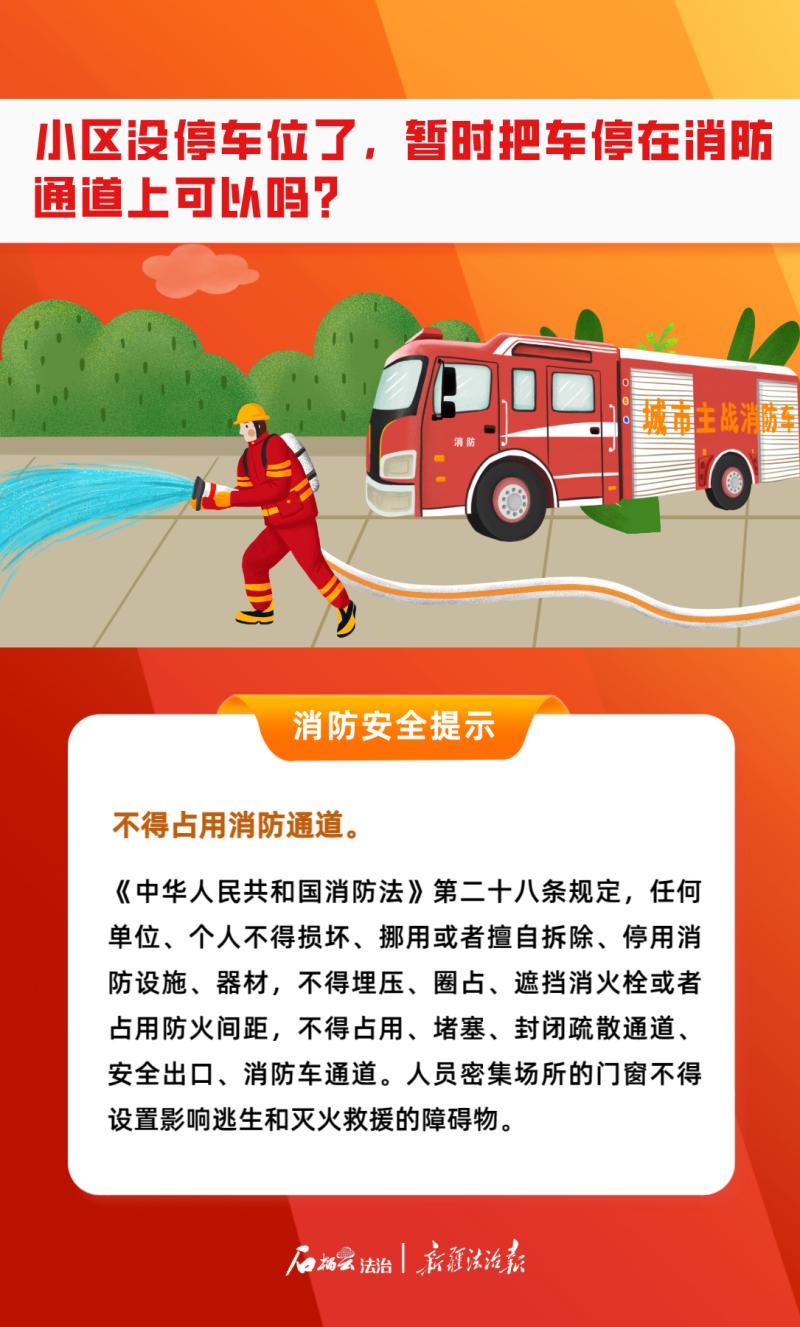 海报 | 生活中,这些举动违反消防法