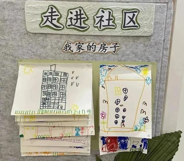 「班级课程故事」你好,社区—惠济区香山路幼儿园中二班特写