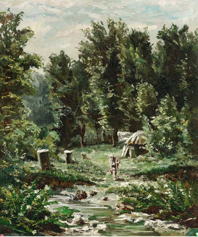 被誉为"森林的歌手"的油画大师希施金风景油画︱艺术名画