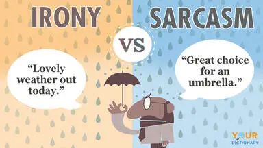 傻傻分不清|irony 和sarcasm 的差別