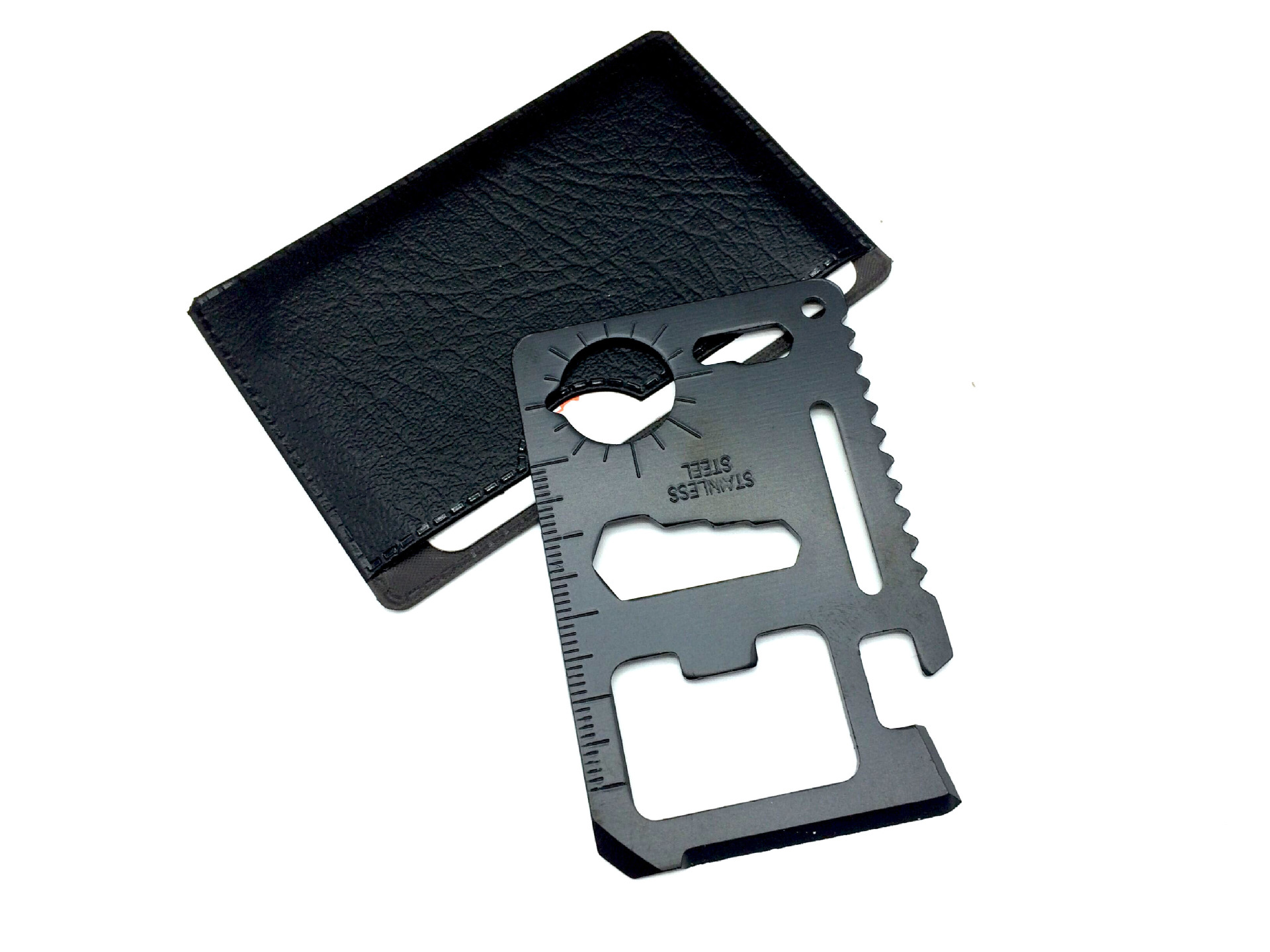 便携实用,edc军刀卡:军事级多功能工具,解决户外生存需求