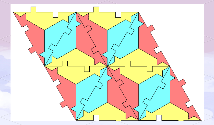 三角形密铺的多种方式