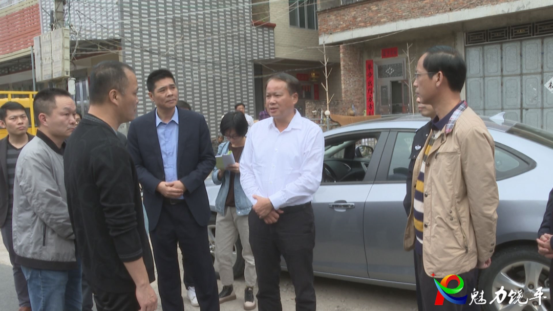 陈跃庆到饶北调研指导工作