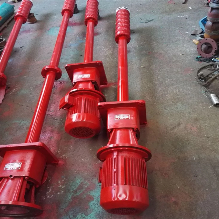 消防长轴泵泵房安装