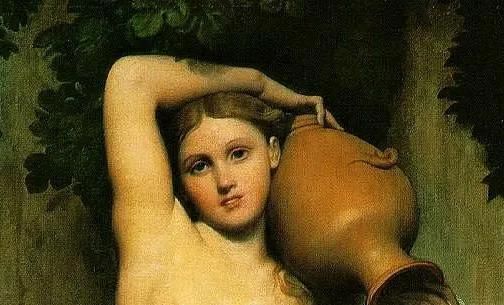 安格尔的油画《泉》让人痴迷