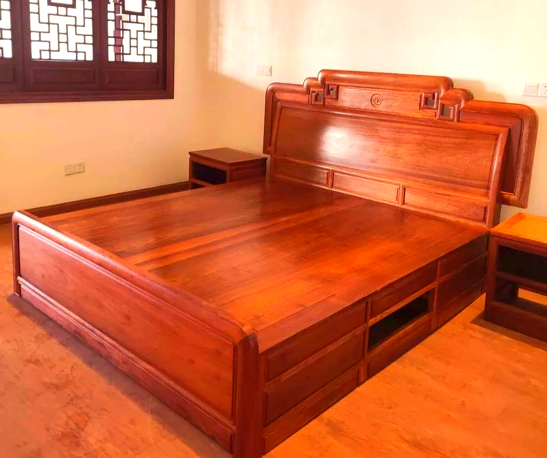 红木床:古典与现代的完美结合,打造完美睡眠
