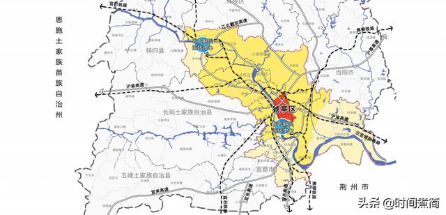 快速交通:江城大道,峡州大道,三峡专用公路—十四五下的宜昌考间