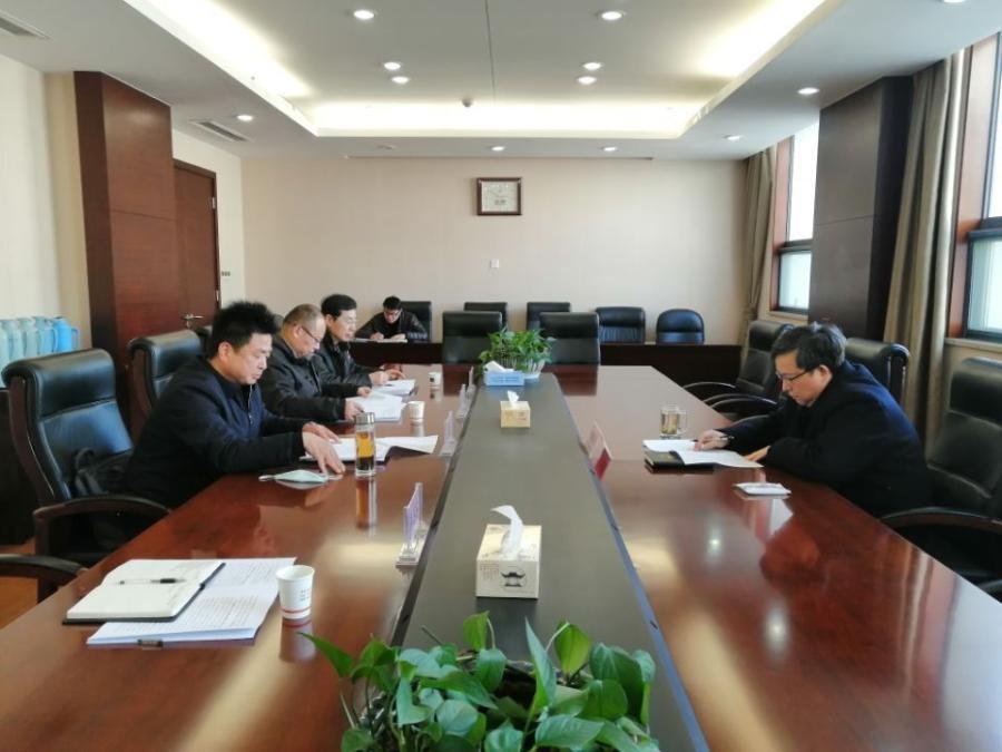 龚健勇副市长听取防震减灾工作情况汇报