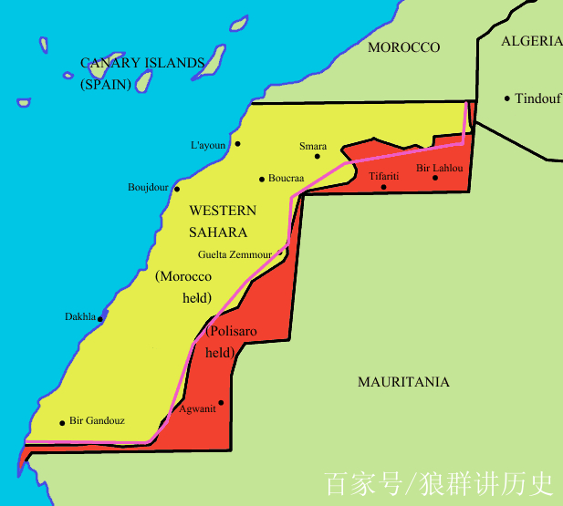 1976年西班牙撤離後,26.6萬平方公里的西撒哈拉,為何還沒獨立?