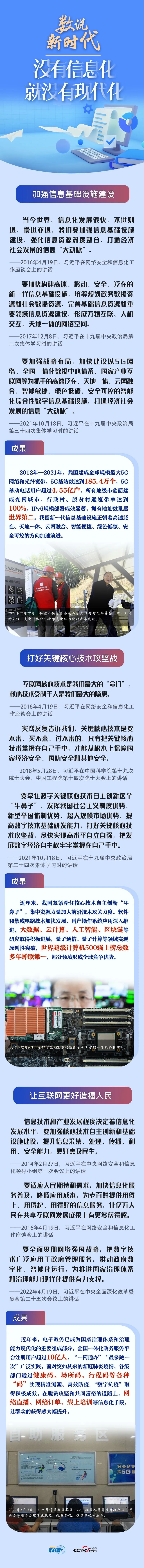 网络强国|没有信息化就没有现代化