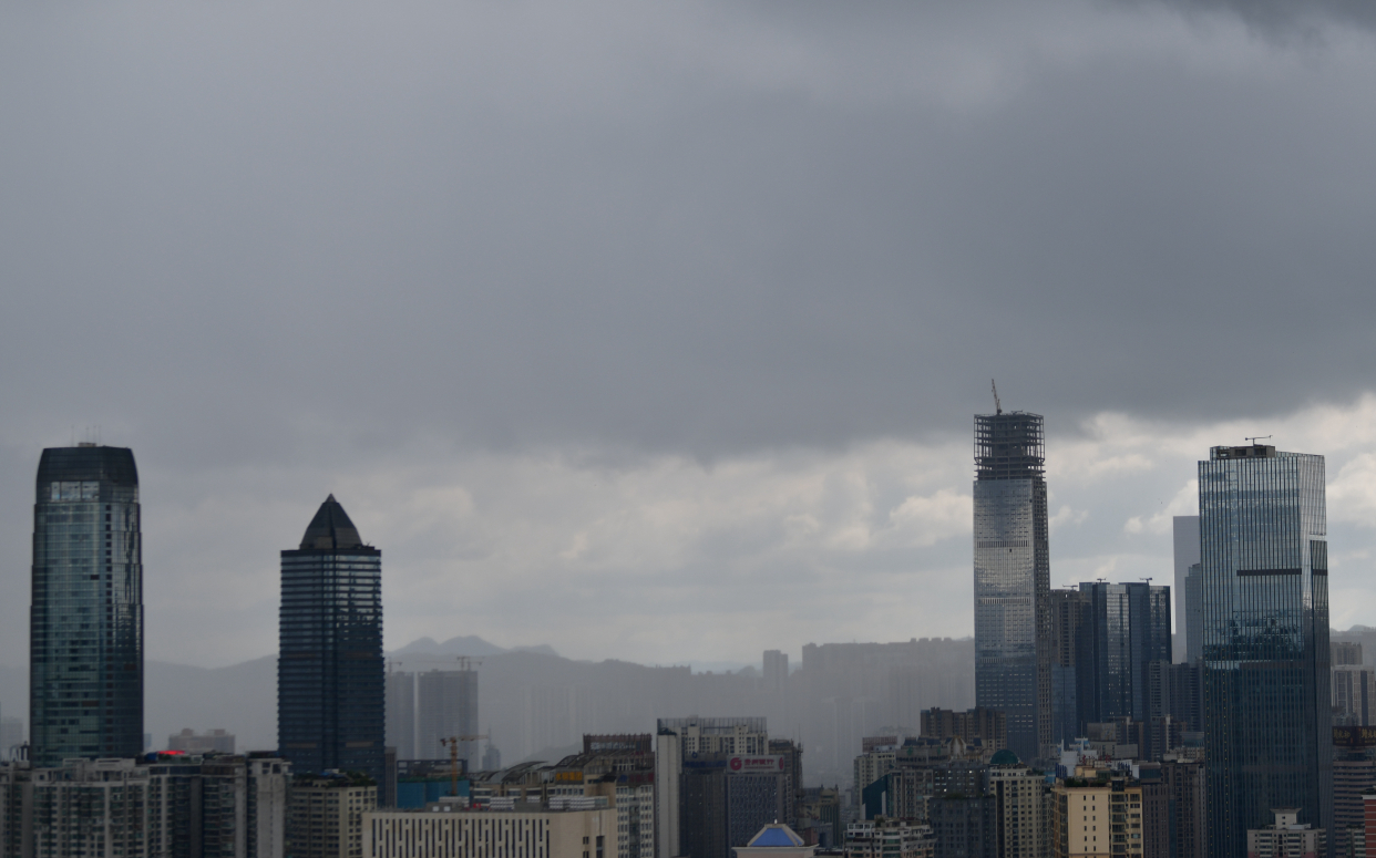 「组图」贵阳天气晴雨转换自如