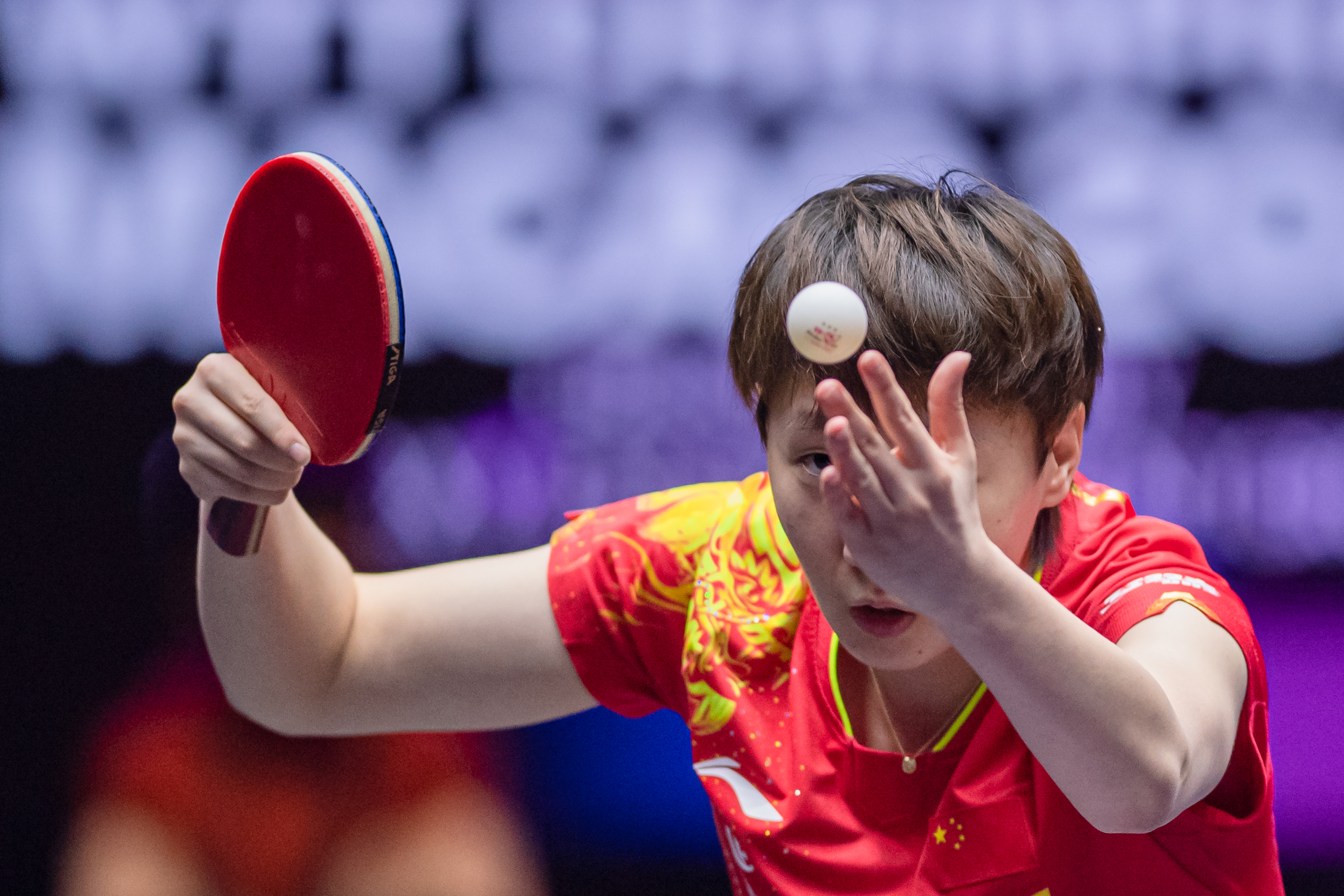 乒乓球——澳门冠军赛:王曼昱晋级决赛(2)