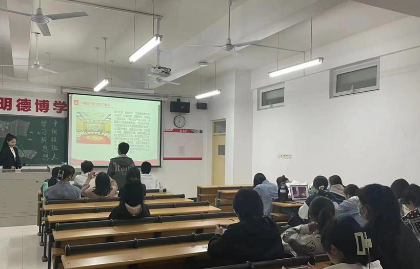 学院动态|齐越传媒学院开展"学习新思想 争做新青年"主题团课活动