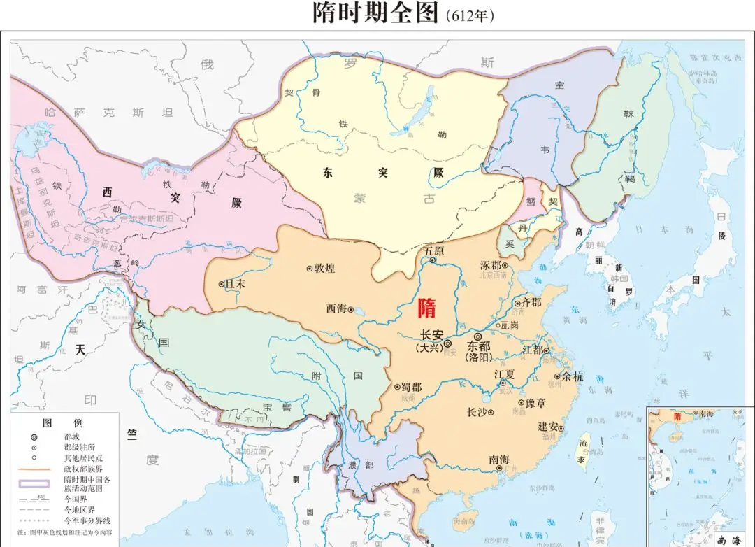 中国各历史时期的疆域图,值得一探究竟