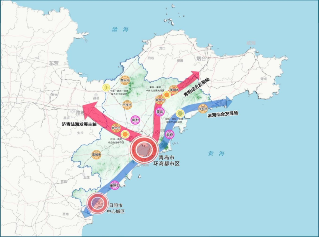 实现青潍日同城化!青岛都市圈发展规划公布,潍坊日照烟台"5市1区"入圈