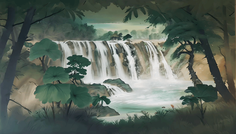 「夏日贵州61综合篇」春风过,夏雨起!画一组夏日贵州山水画!