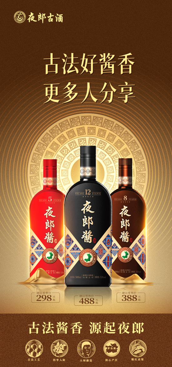 夜郎古酒系列产品图片