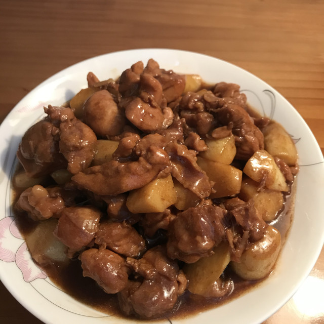 茭白烧鸡块,喷香下饭,全家都爱吃