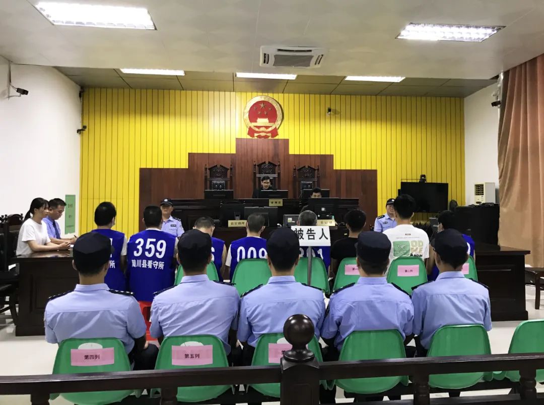 禁毒专栏|陆川县法院开展涉毒案件集中宣判活动