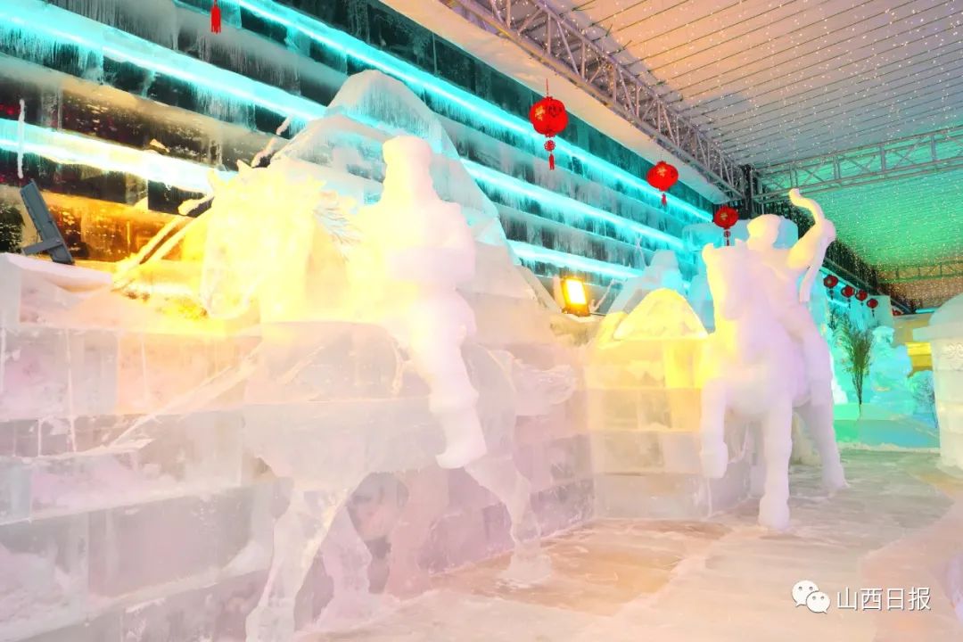 2022右玉冰雪嘉年华冰雕园正式开园