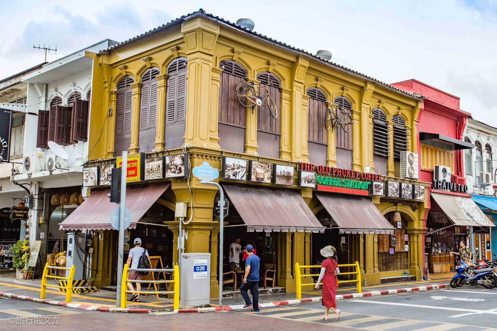 谁说泰国只有美女,普吉岛网红老街,还有古老中国的影子