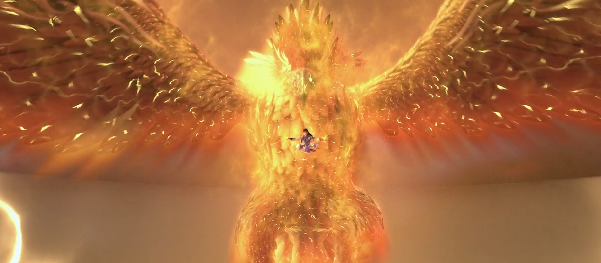 完美世界:石昊得火皇帮助,鲲鹏宝术大成,又占火灵儿便宜