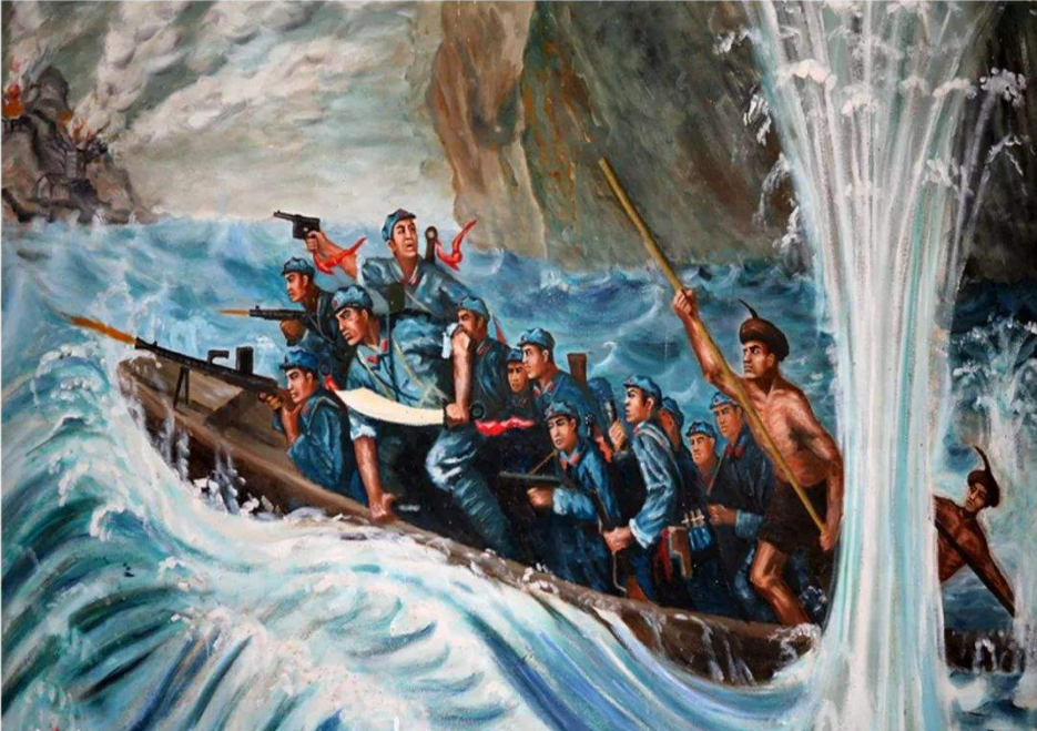 船夫载红军17勇士强渡大渡河,解放后刘伯承苦找无果,他已成奴隶