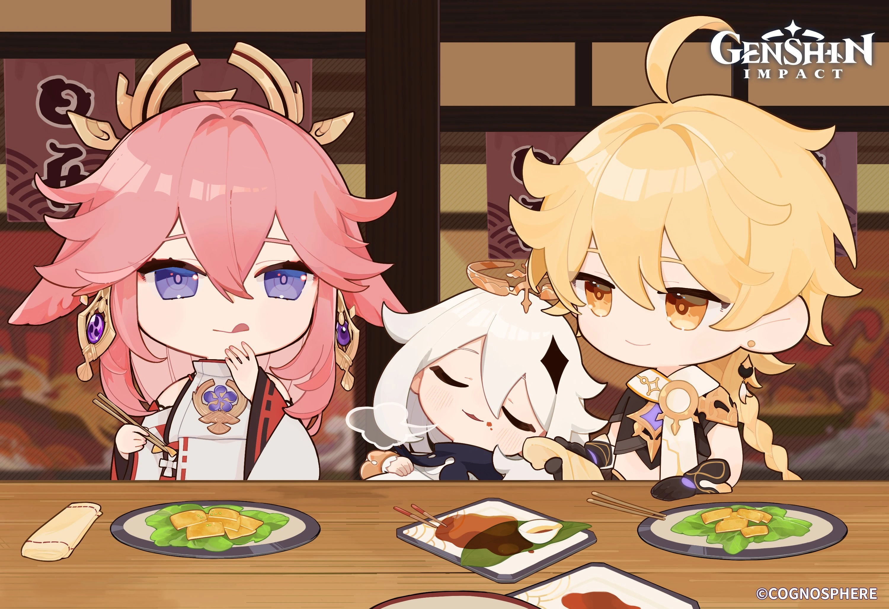 原神「q版生日漫画」稻妻全角色篇