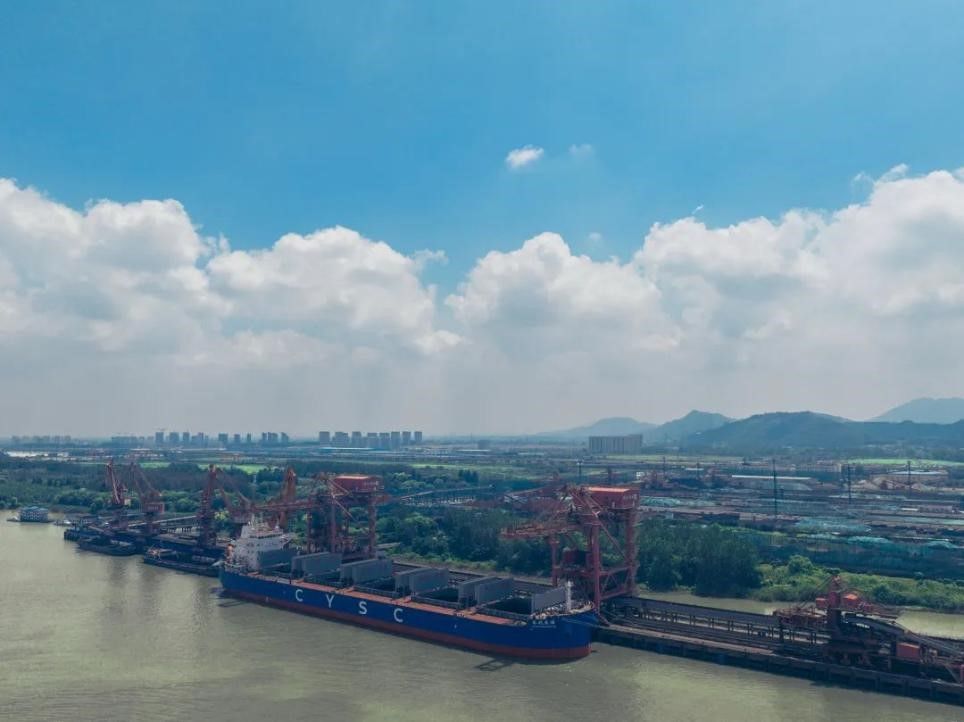 南京明州码头历年货物吞吐量实现新突破!