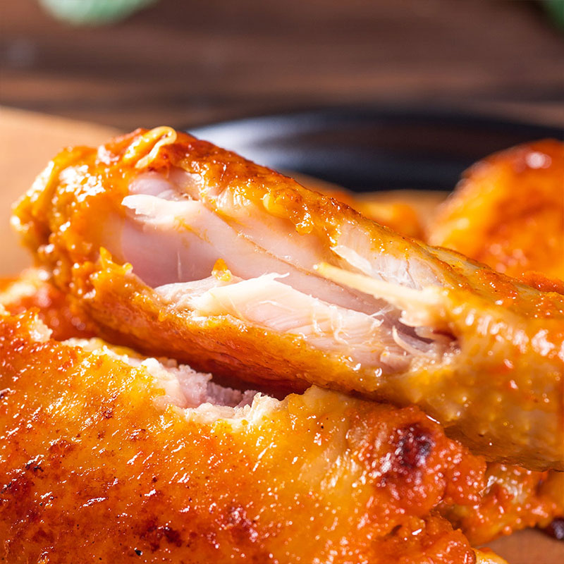 奥尔良鸡翅赢得太彻底!外焦里嫩,大翅中,过瘾吃!