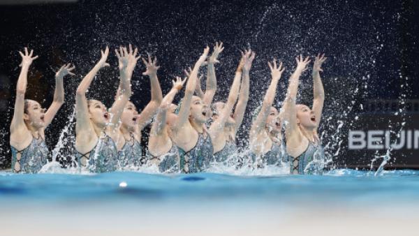 中国花游队喊出奥运目标:惊艳全场每一秒都精彩