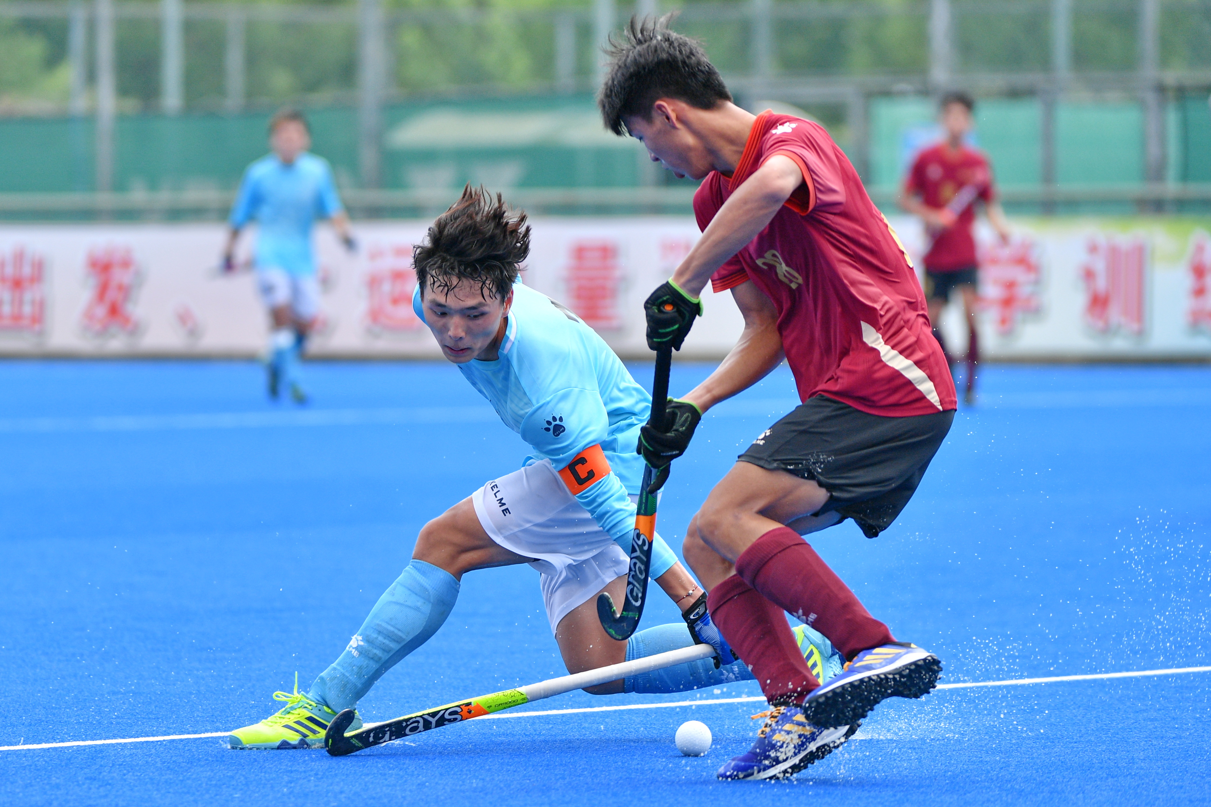 曲棍球——全国学生(青年)运动会男子决赛阶段:深圳胜南宁