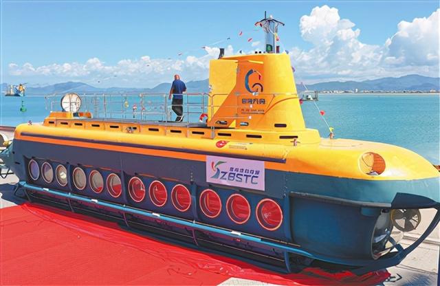 又一项追赶国际的技术,国内首艘民用潜艇即将交付,可搭载50人