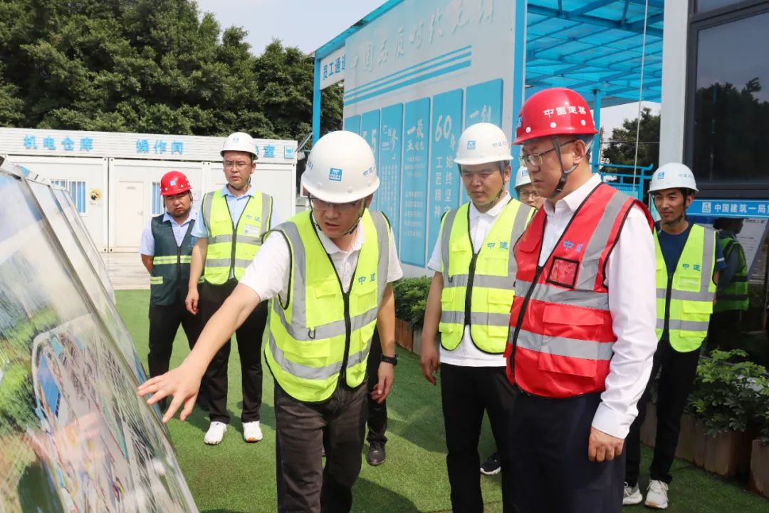 吴爱国赴穗调研检查重点项目建设情况